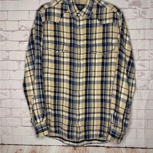 Gitman Bros‎ Vintage Men’s Shirt, Sz Medium Plaid, USA